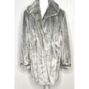 Dennis Basso Faux Fur Coat
